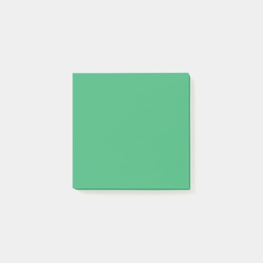 Zeegroen Post-it® Notes (Voorkant)