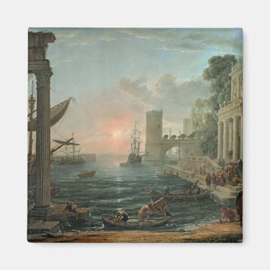 Zeehaven met de Embarkation Magneet (Voorkant)