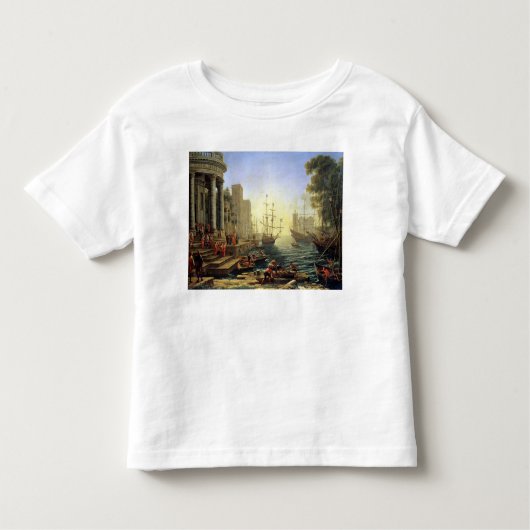 Zeehaven met de inblazing van St. Ursula Kinder Shirts (Voorkant)