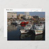 Zeehaven van Tartus, Syrië Briefkaart (Voorkant / Achterkant)