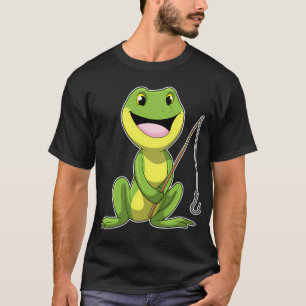 Zeehond bij vissen met hengel & Vis T-shirt