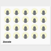Zeehond Cute Hello Sticker Dier Onderwater Dier (Vel)