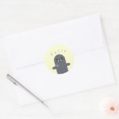 Zeehond Cute Hello Sticker voor in het water Dier (Envelop)