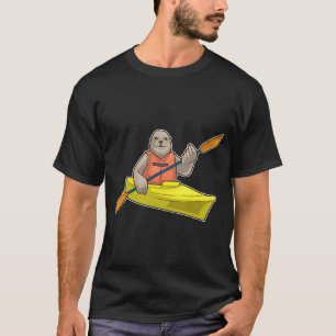 Zeehond kleine boot t-shirt
