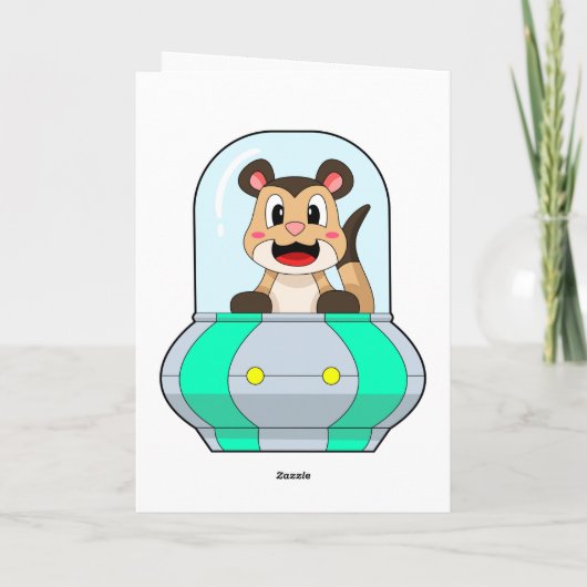 Zeehond met Onderzeeboot Kaart (Achterkant)