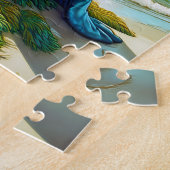 Zeehond op het strand legpuzzel (Zijkant)