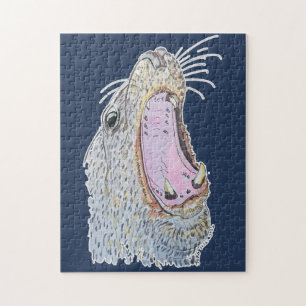 Zeehond Schreeuw Legpuzzel