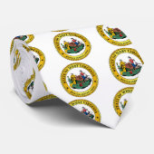 Zeehond van West-Virginia Stropdas (Opgerold)