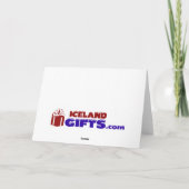 Zeehondenmoeder en haar baby-zegel kaart (Achterkant)