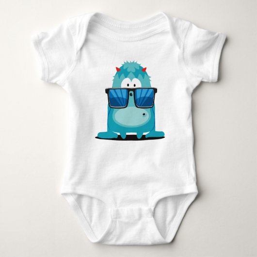 zeehondenmonster romper (Voorkant)