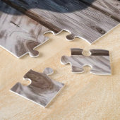 Zeehondje Liggend op Steiger Oceaan Steiger Legpuzzel (Zijkant)