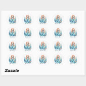Zeejungfer Stickers Enveloppen Verzegelingen Dank (Vel)