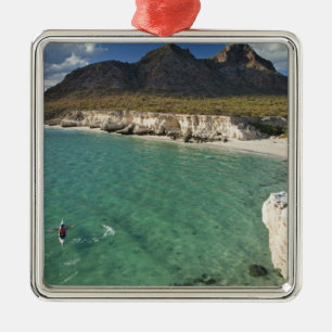 Zeekajakker op de Golf van Californië bij Isla Metalen Ornament