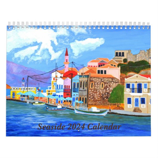 Zeekalender 2024 kalender (Hoes)