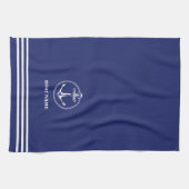 Zeekanker Naam van het zeeschip Theedoek (Horizontaal)