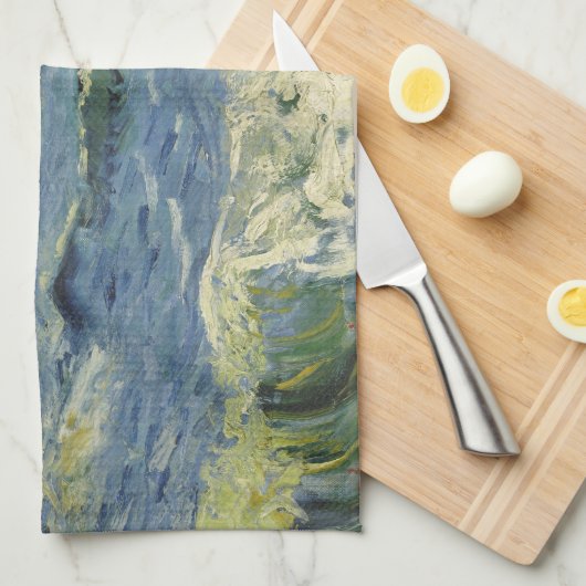 zeekapje bij Les Saintes-Maries-de-la-Mer Theedoek (Quarter Fold)