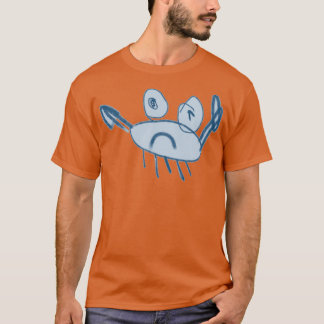 Zeekblauwe krab van Sofia T-shirt