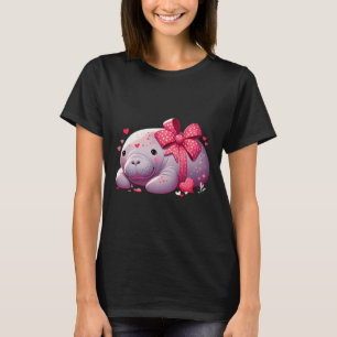 Zeekoe Valentijnsharten Dier Zee Oceaan 1 T-shirt
