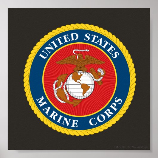 Zeekorpzegel 1 poster (Voorkant)