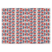 Zeekreeften Schaaldieren Tafelkleed (Voorkant (Horizontaal))