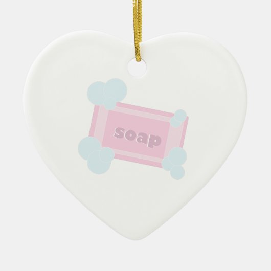 Zeekreep Keramisch Ornament (Voorkant)