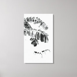 Zeekuivel in water canvas afdruk