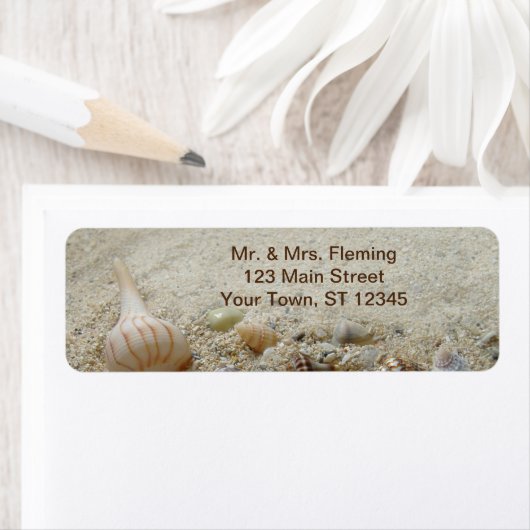 Zeekust en strand etiket (Insitu)