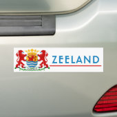 Zeeland Bumpersticker (Op auto)