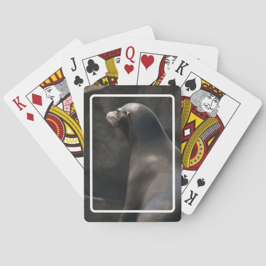 Zeeleeuw Speelkaarten (Achterkant)