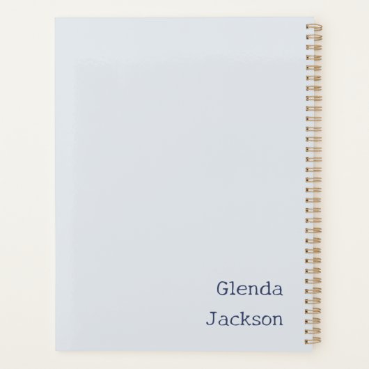 zeeleven planner (Achterkant)