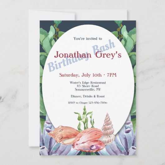 Zeeleven Uitnodigingen (Voorkant)