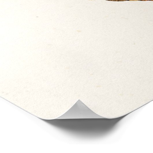 zeeluiken Aangepaste restantschil Poster (Hoek)