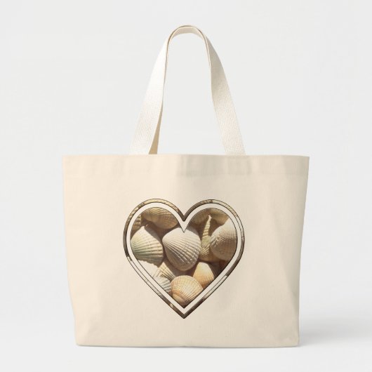 Zeeluilen Zomer Ziekenstrand Grote Tote Bag (Voorkant)