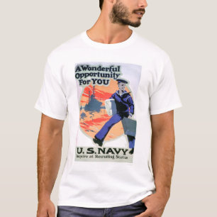 Zeemacht - een geweldige kans (US02294) T-shirt