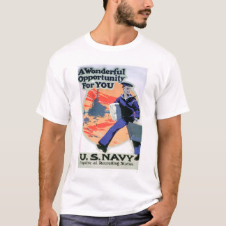 Zeemacht - een geweldige kans (US02294) T-shirt