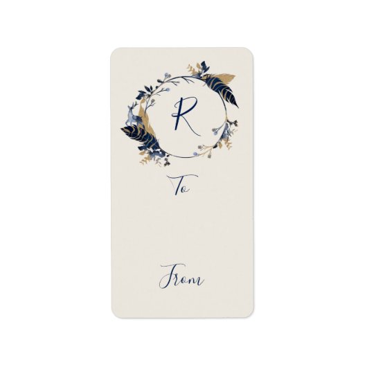 Zeemacht en gouddoezelaar en olievlek, van etiket (Voorkant)