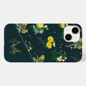 zeemacht - gepersonaliseerd monogram - patroon Case-Mate iPhone case (Achterkant (horizontaal))