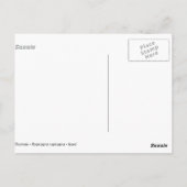 Zeemacht in het gras briefkaart (Achterkant)