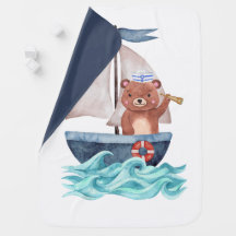 Zeeman Beer Waterverf Nautilus Golven Zee Jongen