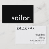 zeeman. visitekaartje (Voorkant / Achterkant)