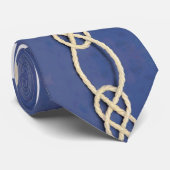 Zeemannen Knot - Carrick Bend Stropdas (Opgerold)