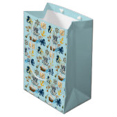 Zeemans Bruiloft Medium Cadeauzakje (Voorkant Gekanteld)