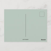 zeemansmeisje vierde juli briefkaart (Achterkant)