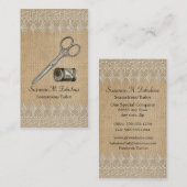  zeemansschaar visitekaartje (Voorkant / Achterkant)