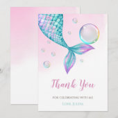 Zeeme Bedankkaart (Voorkant / Achterkant)