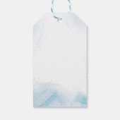 Zeemeermin 1e Verjaardagsfeestje Oneder Het Zee Cadeaulabel (Achterkant)