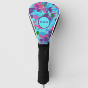Zeemeermin Abstract Splatter Golfheadcover