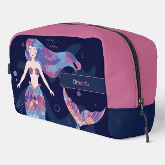 Zeemeermin Abstracte toilettas Toilettasje (Rechterhoek)