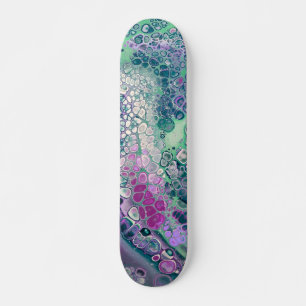Zeemeermin Acrylzuur, kleurrijk Abstract Skateboard