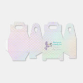 Zeemeermin Baby shower Favor Box Bedankdoosjes (Uitgevouwen)